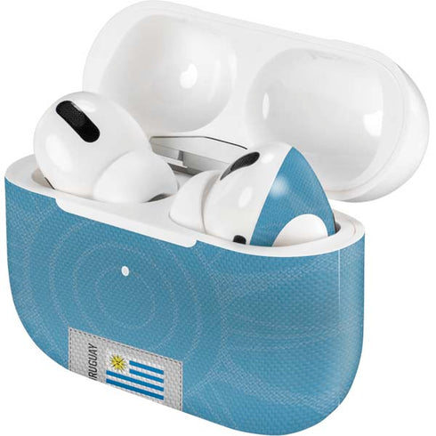 Uruguay Soccer Flag AirPods Skins